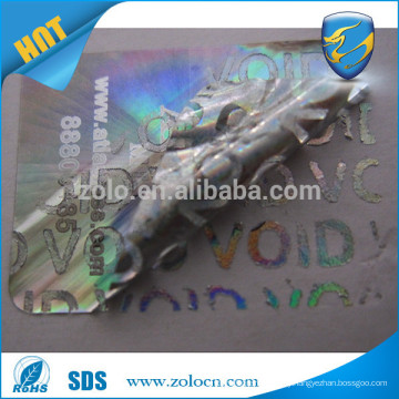 Brand Protection Rainbow colorful hologram energy balance sticker